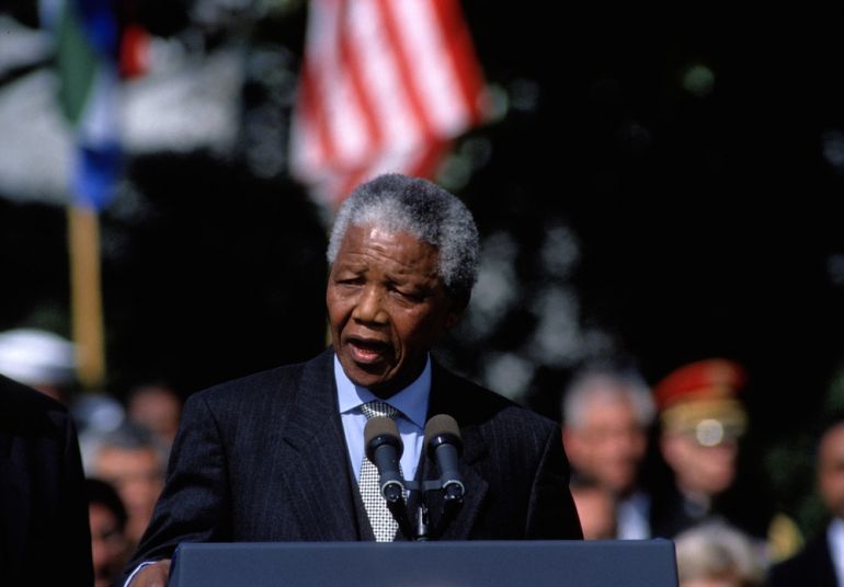 Nelson Mandela inspireert miljoenen mensen